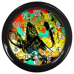 Fragrance Of Kenia 6 Wall Clocks (Black)