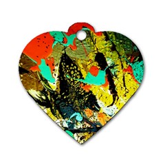 Fragrance Of Kenia 6 Dog Tag Heart (two Sides) by bestdesignintheworld