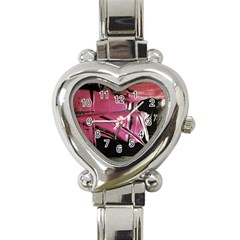 Foundation Of Grammer 2 Heart Italian Charm Watch by bestdesignintheworld