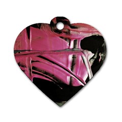 Foundation Of Grammer 2 Dog Tag Heart (one Side) by bestdesignintheworld