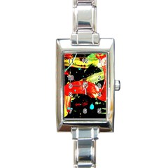 Enigma 2 Rectangle Italian Charm Watch by bestdesignintheworld