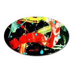 Enigma 2 Oval Magnet by bestdesignintheworld