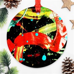 Enigma 2 Round Ornament (two Sides) by bestdesignintheworld