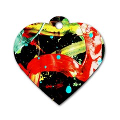 Enigma 2 Dog Tag Heart (two Sides) by bestdesignintheworld