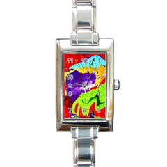 Untitled Island 2 Rectangle Italian Charm Watch by bestdesignintheworld