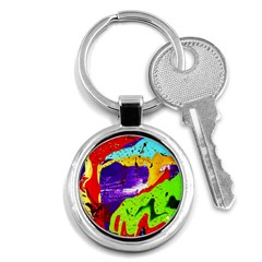 Untitled Island 2 Key Chains (round)  by bestdesignintheworld