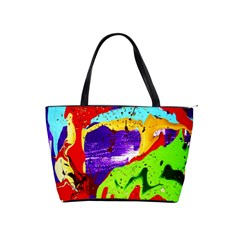 Untitled Island 2 Shoulder Handbags by bestdesignintheworld