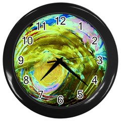 June Gloom 9 Wall Clocks (black) by bestdesignintheworld