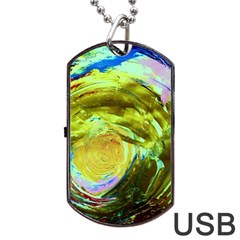 June Gloom 9 Dog Tag Usb Flash (one Side) by bestdesignintheworld