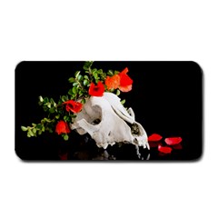 Animal Skull With A Wreath Of Wild Flower Medium Bar Mats by igorsin