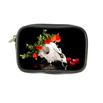 Animal skull with a wreath of wild flower Coin Purse Front