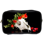 Animal skull with a wreath of wild flower Toiletries Bags 2-Side Back