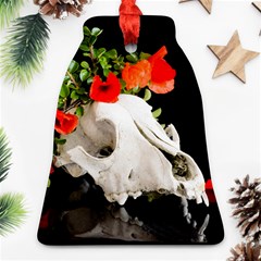 Animal Skull With A Wreath Of Wild Flower Bell Ornament (two Sides) by igorsin