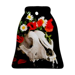 Animal Skull With A Wreath Of Wild Flower Bell Ornament (two Sides) by igorsin