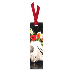 Animal Skull With A Wreath Of Wild Flower Small Book Marks by igorsin