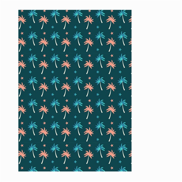 Summer palms pattern Large Garden Flag (Two Sides)