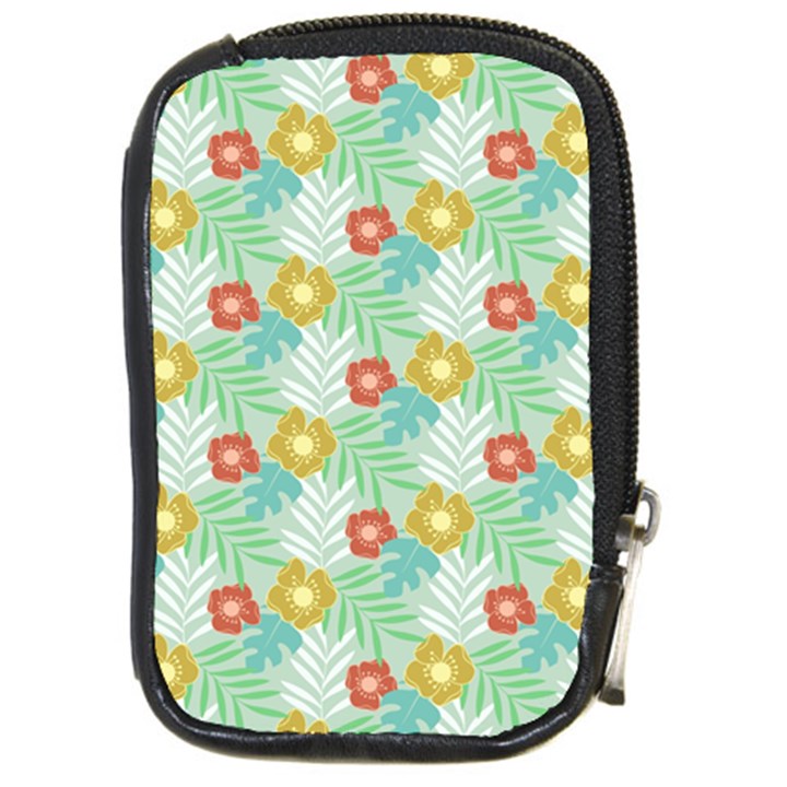 Vintage floral summer pattern Compact Camera Cases