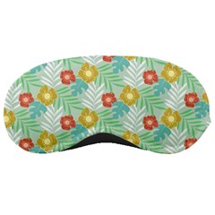 Vintage Floral Summer Pattern Sleeping Masks by TastefulDesigns