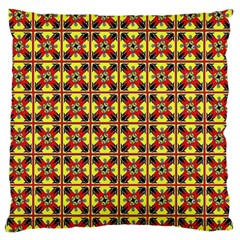 Artwork By Patrick-colorful-45 Large Flano Cushion Case (one Side) by ArtworkByPatrick