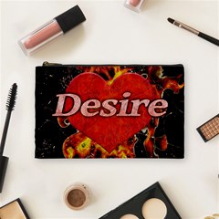 Desire Concept Background Illustration Cosmetic Bag (medium)  by dflcprints