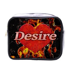 Desire Concept Background Illustration Mini Toiletries Bags by dflcprints