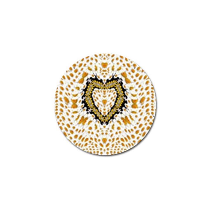 Hearts In A Field Of Fantasy Flowers In Bloom Golf Ball Marker (10 pack)