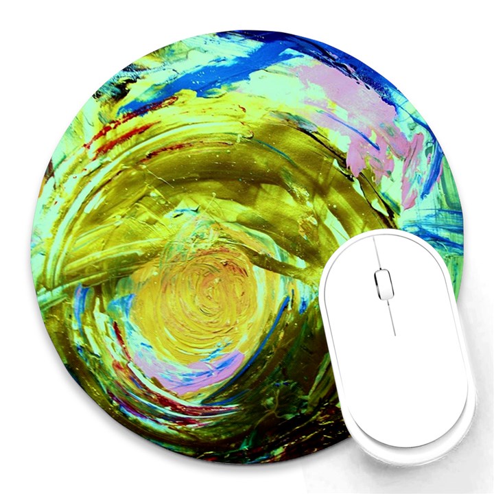 June Gloom 9 Round Mousepads