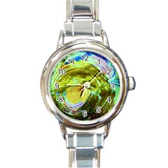 June Gloom 9 Round Italian Charm Watch by bestdesignintheworld