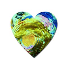 June Gloom 9 Heart Magnet by bestdesignintheworld