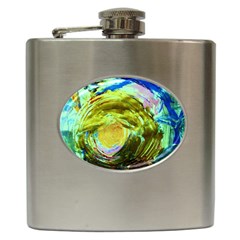 June Gloom 9 Hip Flask (6 Oz) by bestdesignintheworld