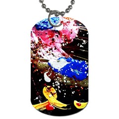 Smashed Butterfly 5 Dog Tag (two Sides) by bestdesignintheworld