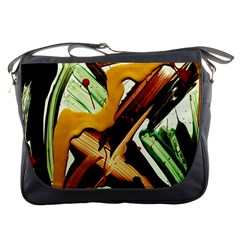 Grave Yard 3 Messenger Bags by bestdesignintheworld