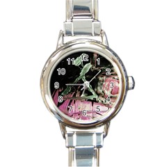 Foundation Of Grammer 1 Round Italian Charm Watch by bestdesignintheworld