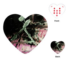 Foundation Of Grammer 1 Playing Cards (heart)  by bestdesignintheworld