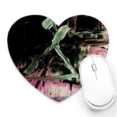 Foundation Of Grammer 1 Heart Mousepads by bestdesignintheworld