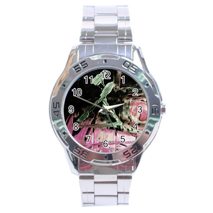 Foundation Of Grammer 1 Stainless Steel Analogue Watch