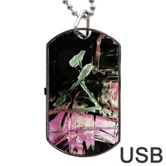 Foundation Of Grammer 1 Dog Tag Usb Flash (two Sides) by bestdesignintheworld