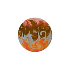 Fire And Water Golf Ball Marker (4 Pack) by digitaldivadesigns