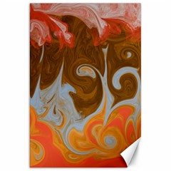 Fire And Water Canvas 20  X 30   by digitaldivadesigns