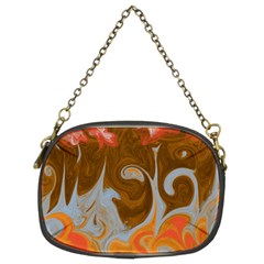 Fire And Water Chain Purses (two Sides)  by digitaldivadesigns