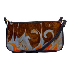 Fire And Water Shoulder Clutch Bags by digitaldivadesigns