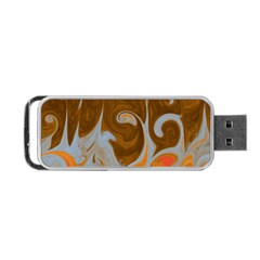 Fire And Water Portable Usb Flash (two Sides) by digitaldivadesigns