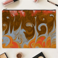 Fire And Water Cosmetic Bag (xxxl)  by digitaldivadesigns