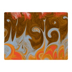 Fire And Water Double Sided Flano Blanket (mini)  by digitaldivadesigns