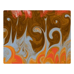 Fire And Water Double Sided Flano Blanket (large)  by digitaldivadesigns