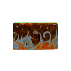 Fire And Water Cosmetic Bag (xs) by digitaldivadesigns