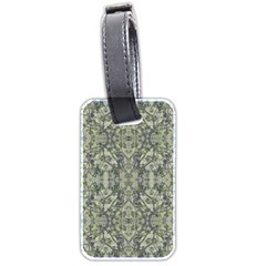 Modern Noveau Floral Collage Pattern Luggage Tags (two Sides) by dflcprints