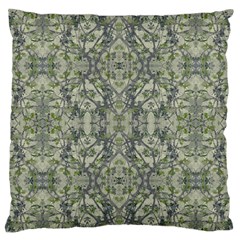 Modern Noveau Floral Collage Pattern Standard Flano Cushion Case (one Side) by dflcprints