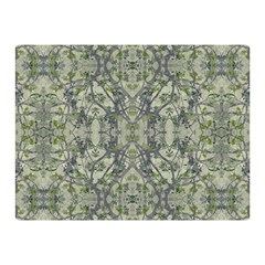 Modern Noveau Floral Collage Pattern Double Sided Flano Blanket (mini)  by dflcprints