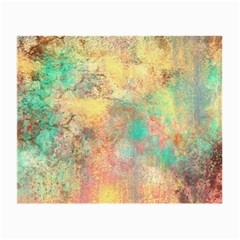 Pink Pastel Abstract Small Glasses Cloth by digitaldivadesigns